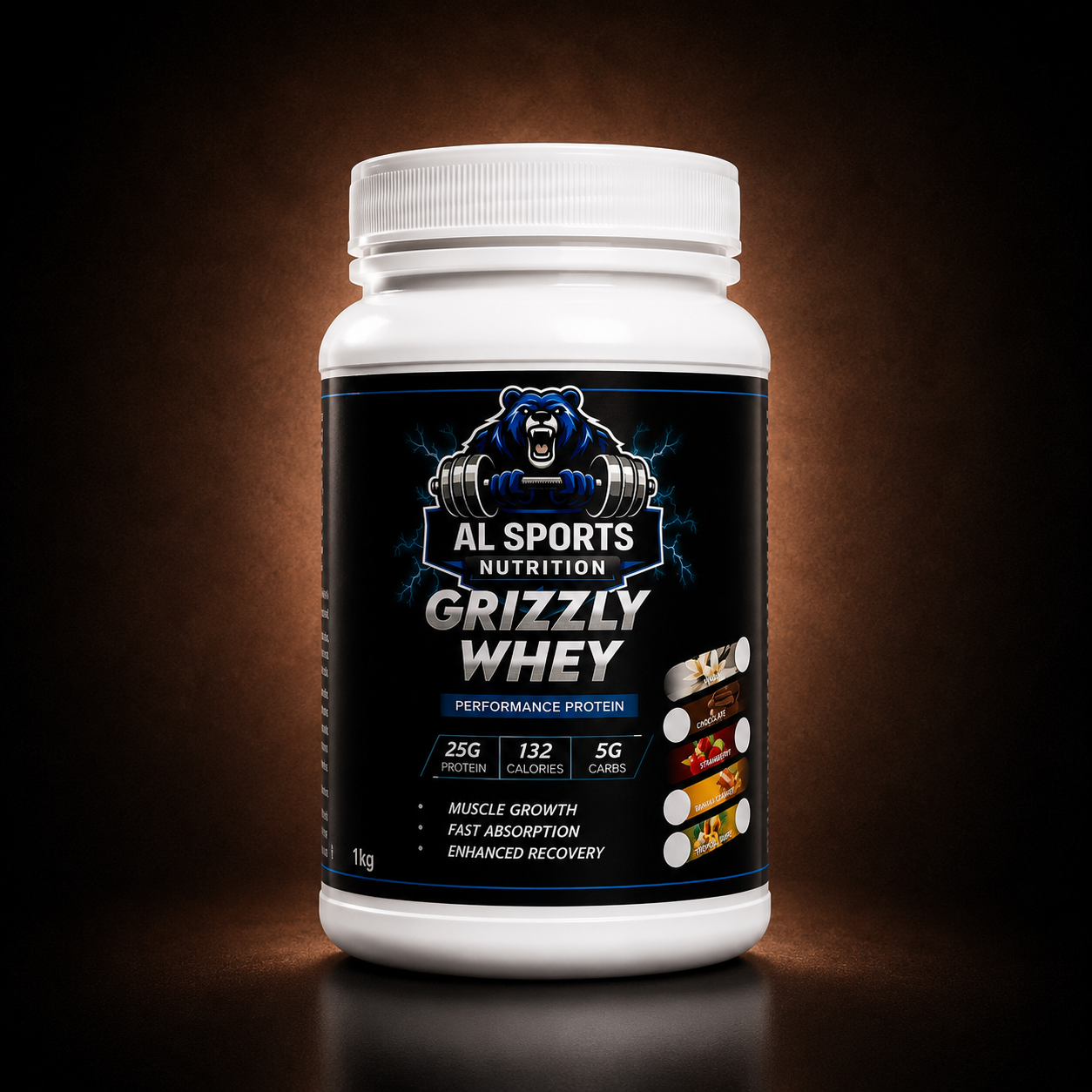 Grizzly Whey Chocolate 1 kg