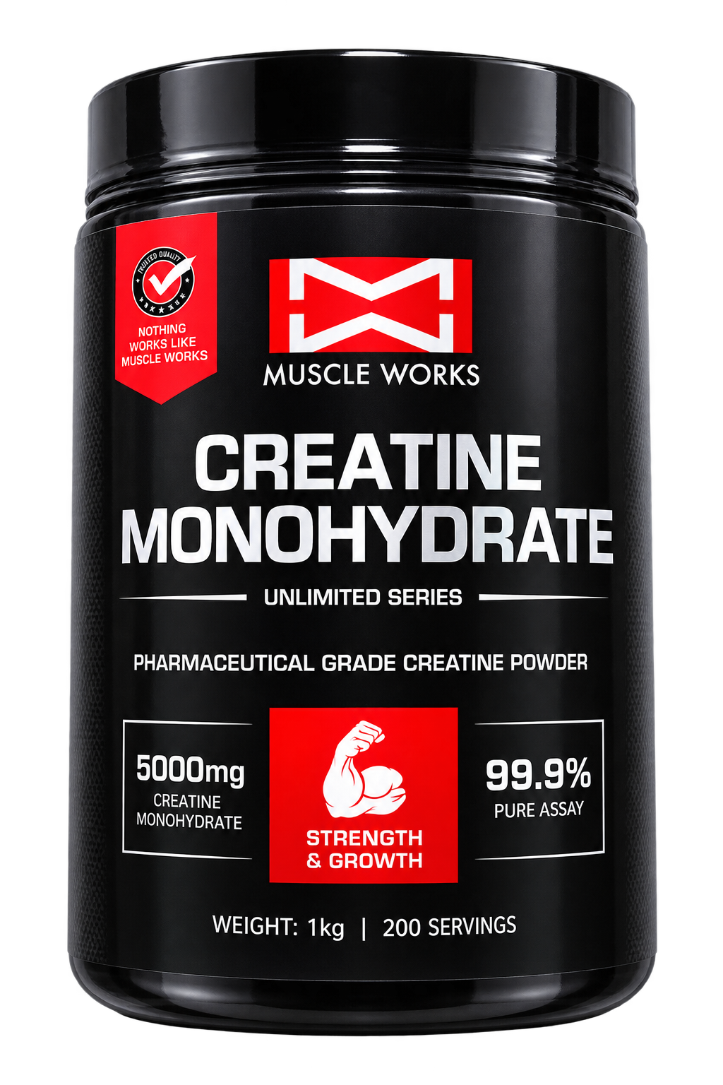 Muscle Works Creatine Monohydrate 1 kg