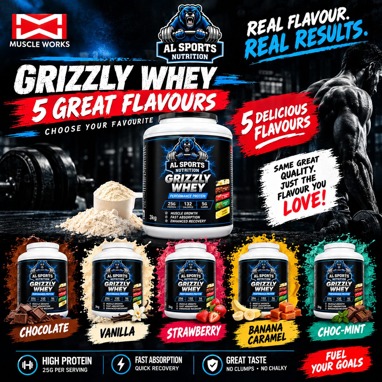 Grizzly Power Stack
